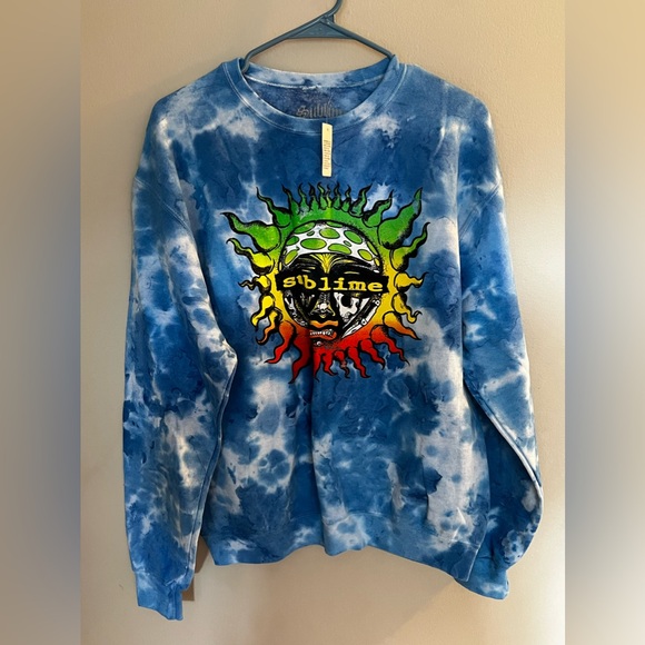 Sublime Tiedye Crewneck Sweatshirt - Picture 1 of 4